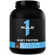 Rule 1 Whey Protein – 24g Fast-Acting Protein from All-Whey Sources with Naturally Occurring EAAs & BCAAs for Workout Recovery or Anytime Use (5 Pounds*, Vanilla Ice Cream)