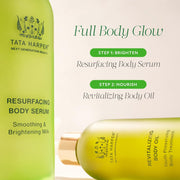 Tata Harper Resurfacing Body Serum, Brightening and Smoothing Body Serum, Botanical Retinol Alternatives, Natural Skincare, Natural Body Care, 125ml