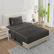 100% Egyptian Cotton Sheets King Size Sheets Set with Fully Elasticated Fitted Sheet & Pillowcase sets, 800 TC Hotel Collection Deep Pocket King Sheet Set, No Pill Soft Breathable Luxury White Bedding