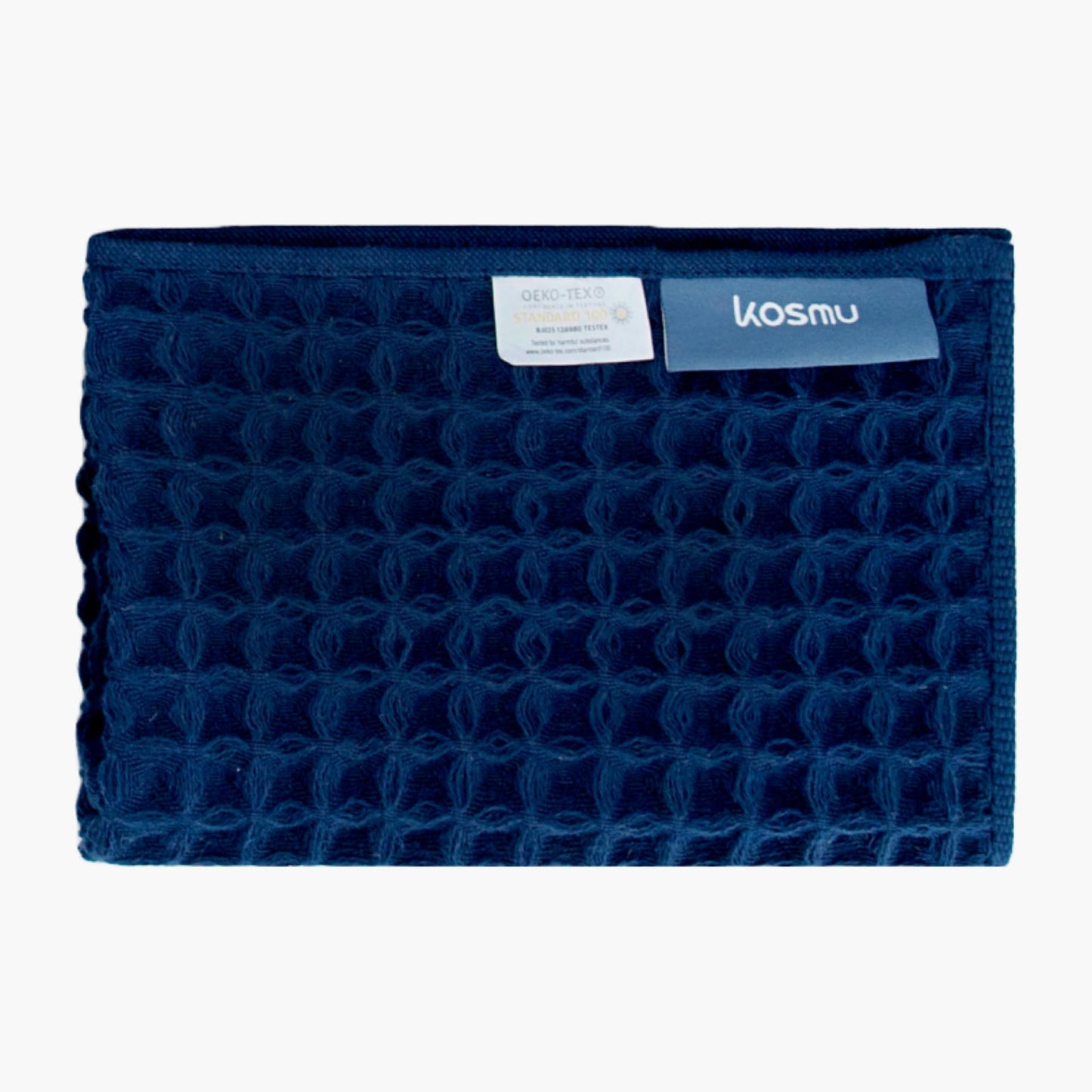 Luxury Japanese Cotton Waffle Bath Towel | Plush, Absorbent, and Quick Dry (Coral Orange, Hand Towel, 32" x 16")