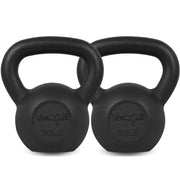 Yes4All 5-80 lbs Cast Iron Kettlebell for Dumbbell Weights Exercises, Gym, Full Body Home Workout Equipment, Push up, Grip and Strength Training