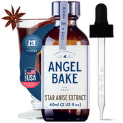 Pure Rose Extract for Baking & Mixology - Culinary Grade Rose Essence and Flavoring - Kosher, Keto Friendly, Vegan, Gluten-Free for Desserts, Beverages & Recipes (2 Oz Extract with Latex-Free Dropper)