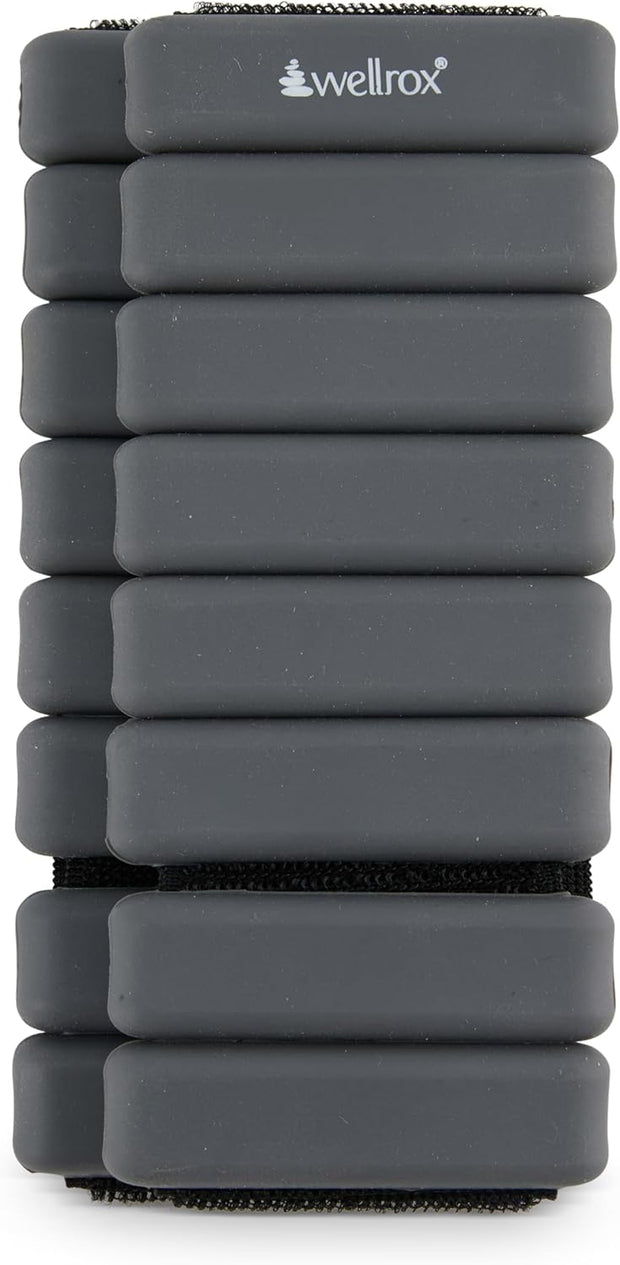 Weighted Bangles – Adjustable Ankle and Wrist Weights for Women & Men – Set of Ankle Weights 2 lbs (1 lb Each Wrist Weight) | Weighted Arm Bands for Pilates, Yoga, Running & Walking