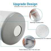 Waterproof Knee Cast Cover for Shower,Watertight Cast Bag Covers- Shower Protector for Knee Replacement Surgery, Wound, Burns Reusable