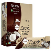 NuGo Dark Chocolate Pretzel and Sea Salt, 12g Protein Bar, Vegan, Gluten Free, Non-GMO, Kosher Pareve, 24 Count