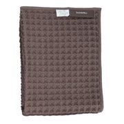 Luxury Japanese Cotton Waffle Bath Towel | Plush, Absorbent, and Quick Dry (Coral Orange, Hand Towel, 32" x 16")