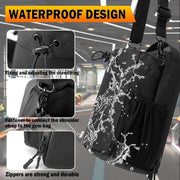 Magnetic Gym Bag for Men and Women Magnetic Bottle Bag with Secure Attachment for Gym, Travel and Workouts Design Keeps Belongings Clean and Organized Fits Water Bottles, Phone Essentials