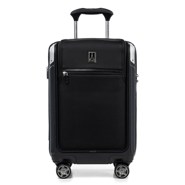 Travelpro Platinum Elite Hardside Expandable Checked Luggage, 8 Wheel Spinner, TSA Lock, Hard Shell Polycarbonate Suitcase, True Navy Blue, Checked Large 28-Inch