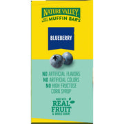 Nature Valley Soft Baked Muffin Bars, Blueberry, Snack Bars, 10 Bars, 12.4 oz