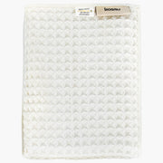 Luxury Japanese Cotton Waffle Bath Towel | Plush, Absorbent, and Quick Dry (Coral Orange, Hand Towel, 32" x 16")