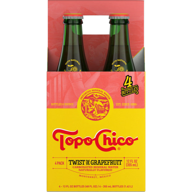 Topo Chico, Water Sparkling Mineral Lime, 12 Fl Oz, 12 Pack