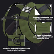 Weighted Vest Men or Women - 5/10/15/20/25/30lbs Weights with Reflective Stripe, Weighted Vest for Workout Equipment for Strength Training Running - Walking Weight Loss