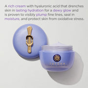 Tatcha Replenishing Nourishment Duo: AM + PM Set, Dewy Skin Cream 1.7 oz & Indigo Overnight Repair Serum 1.7 oz ($164 Value)