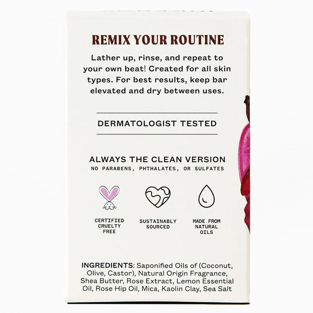 JUKEBOX Soap Sampler Gift Pack- 5 Bar Soaps-Rose Hips Don't Lie, Gettin' Figgy With It, Island in the Sun, Sky Blue Malibu, That's Limone