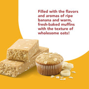 think! Protein Bars, High Protein Snacks, Gluten Free, High Fiber, Banana Oat Muffin, 10 Count