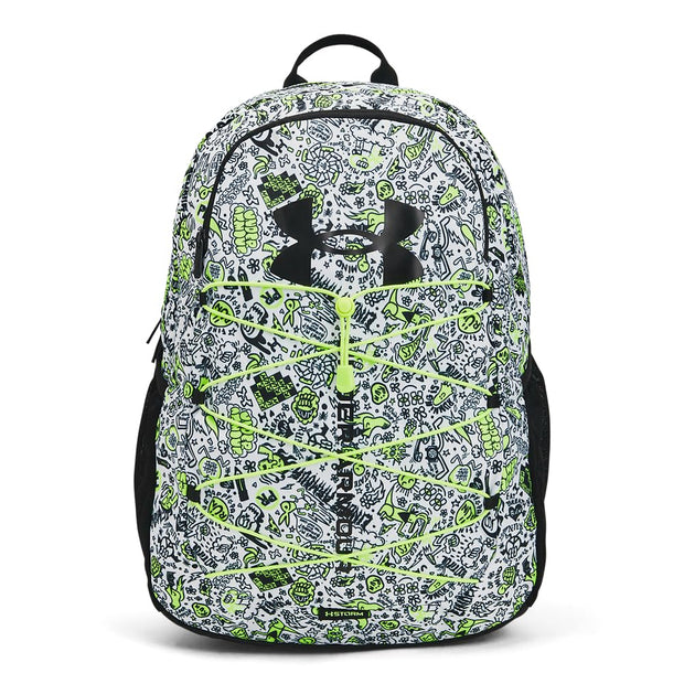 Under Armour Unisex-Adult Hustle Sport Backpack , Black (001)/Silver , One Size Fits All