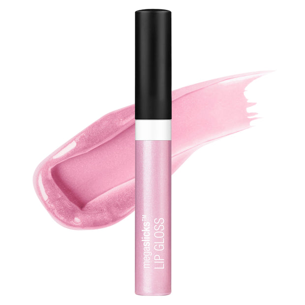 wet n wild MegaSlicks Lip Gloss, Ultra-Glossy, Vitamin-E Enriched, Ultra-Gloss High Shine Moisturizing, Cruelty-Free & Vegan - Crushed Diamonds