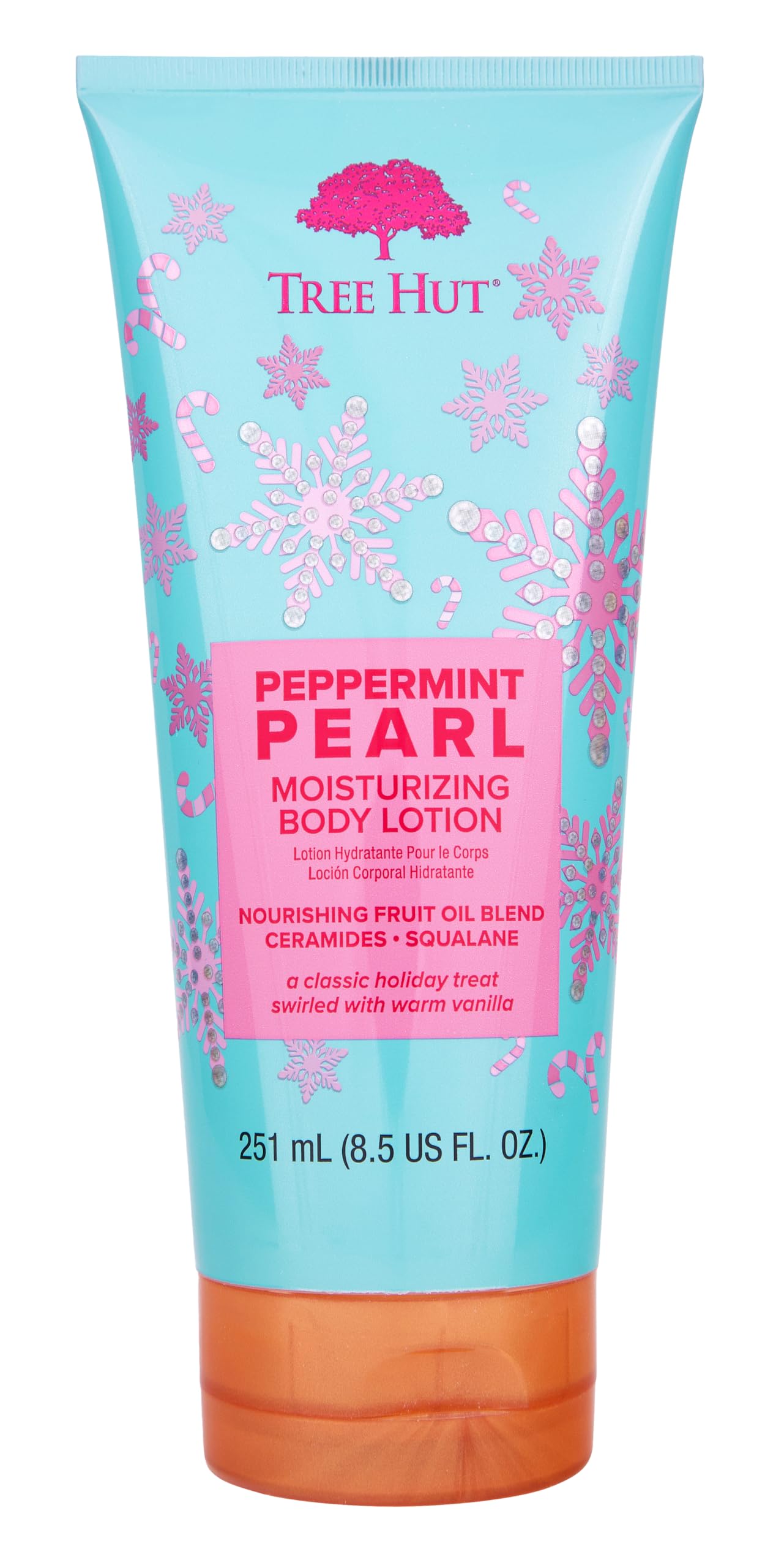 Tree Hut Tangerine Moisturizing Body Lotion | Ceramide and Squalene Formula Helps Protect Skin | Long-lasting Hydration Leaves Skin Feeling Soft & Moisturized | 8.5 fl oz.