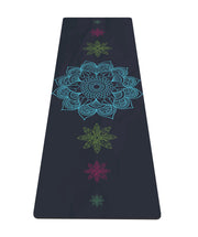 nuveti Yoga Mat Print Extra Thick TPE Non Slip Fitness Exercise Mat with Carrying Bag,72"x24" Extra Thick 6MM Exercise & Workout Mat for Yoga, Pilates Fitness and Floor Exercises