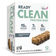 Ready® Protein Bars – High-Protein Snack with 15g Whey Protein, All-Natural Ingredients, Supports Lean Muscle and Recovery, No Artificial Sweeteners – Vanilla Swirl, 12-Pack