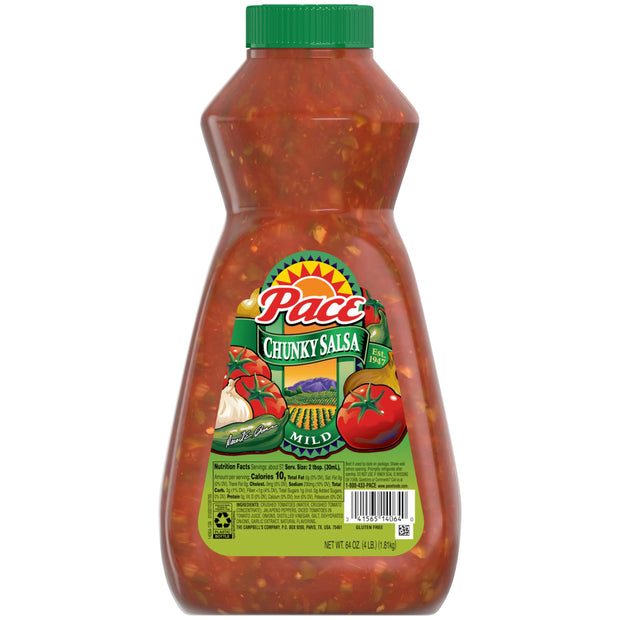 Pace Chunky Mild Salsa, 16 oz Jar