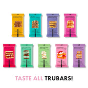 TRUBAR Vegan Protein Bar, Strawberry Shorty Got Cake, Gluten Free, Plant Based Protein, Dairy Free, Non GMO, Soy Free, No Sugar Alcohols, 12G Protein, 12G Fiber, 23G Carb, On the Go Snack Bars, 12 CT