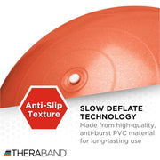 THERABAND Pro Series Exercise Ball, 26" Green Stability Trainer for 5'7"–6'1" Users, Anti-Burst Yoga & Pilates Ball, Balance & Core Trainer, For Athletes Fitness at Gym & Home