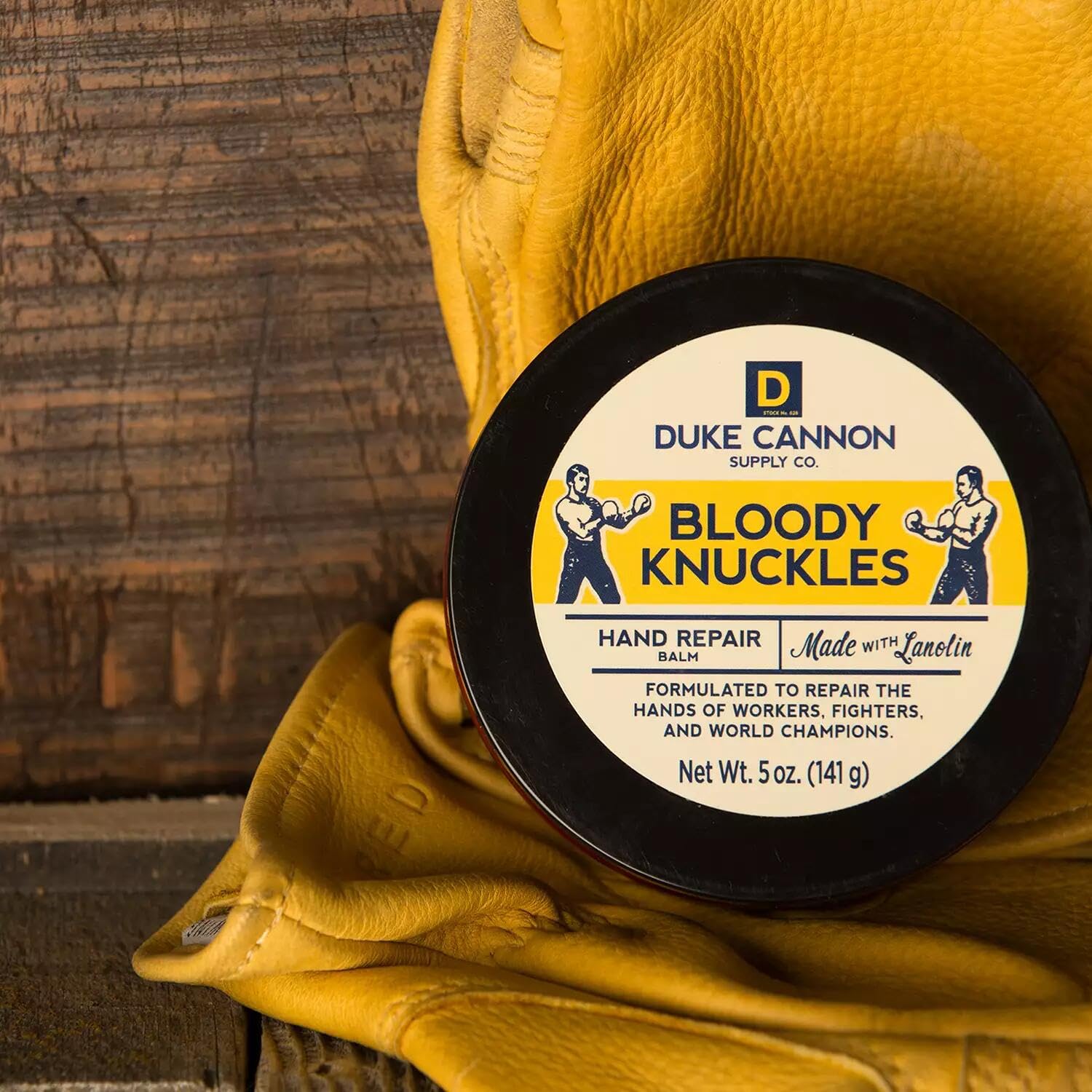 Duke Cannon Supply Co. Bloody Knuckles Hand Repair Balm oz (5 oz (Pack of 3))