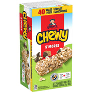 QUAKER CHEWY, S'Mores Granola Bars, 960g/33.9 oz.,(40 Count) {Imported from Canada}