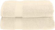 Superior Zero Twist 100% Cotton Bathroom Towels, Super Soft, Fluffy, and Absorbent, Premium Quality 6 Piece Towel Set with 2 Washcloths, 2 Hand Towels, and 2 Bath Towels, Coral