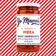 Yo Mama's Foods Keto Classic Pizza Sauce – Pack of (2) - Vegan, No Sugar Added, Low Carb, Low Sodium, Gluten Free, Paleo, and Made with Fresh Non-GMO Tomatoes!