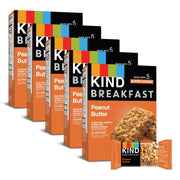 KIND Breakfast Protein Bars, Dark Chocolate Cocoa, Healthy Snacks, Gluten Free, 8g Protein, 30 Count