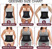 Waist Trainer for Women Waist Cincher Trimmer Ab Belt Tummy Control Body Shaper with Triple Wrap