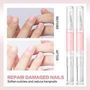 Radiant Nail Growth Oil, Nail Strengthener, Cuticle Oil for Nails, Moisturize Strengthen Nail Care Oil, Finger Edge Manicure Nourishing Pen, Anti-hangbnail removal, Nail Skin Edge Care (Lemon)