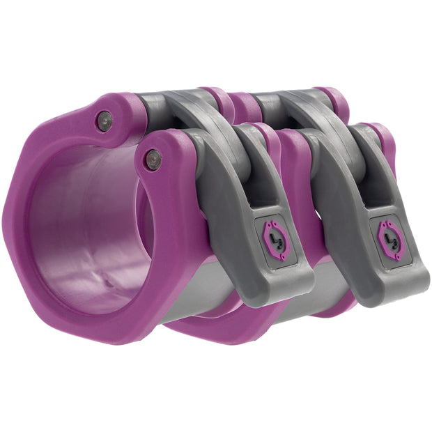 Lock-Jaw HEX 50mm / 2" Olympic Barbell Collar (Pink)