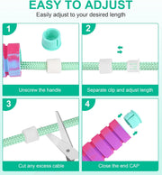 Jump Rope for Women Men, Fitness Jumprope for Women Workout, Adjustable Adult Exercise Skipping Rope