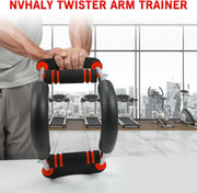 Twister Arm Trainer - Adjustable 60-100lbs Resistance Arm & Chest Workout Equipment for Home Gym Fitness , Arm Strengthener for Men, Power Twister Bar for Biceps, Forearm & Shoulder Training
