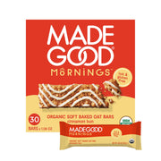 MadeGood Mornings Soft-Baked Oat Bars Variety Pack (30 count)