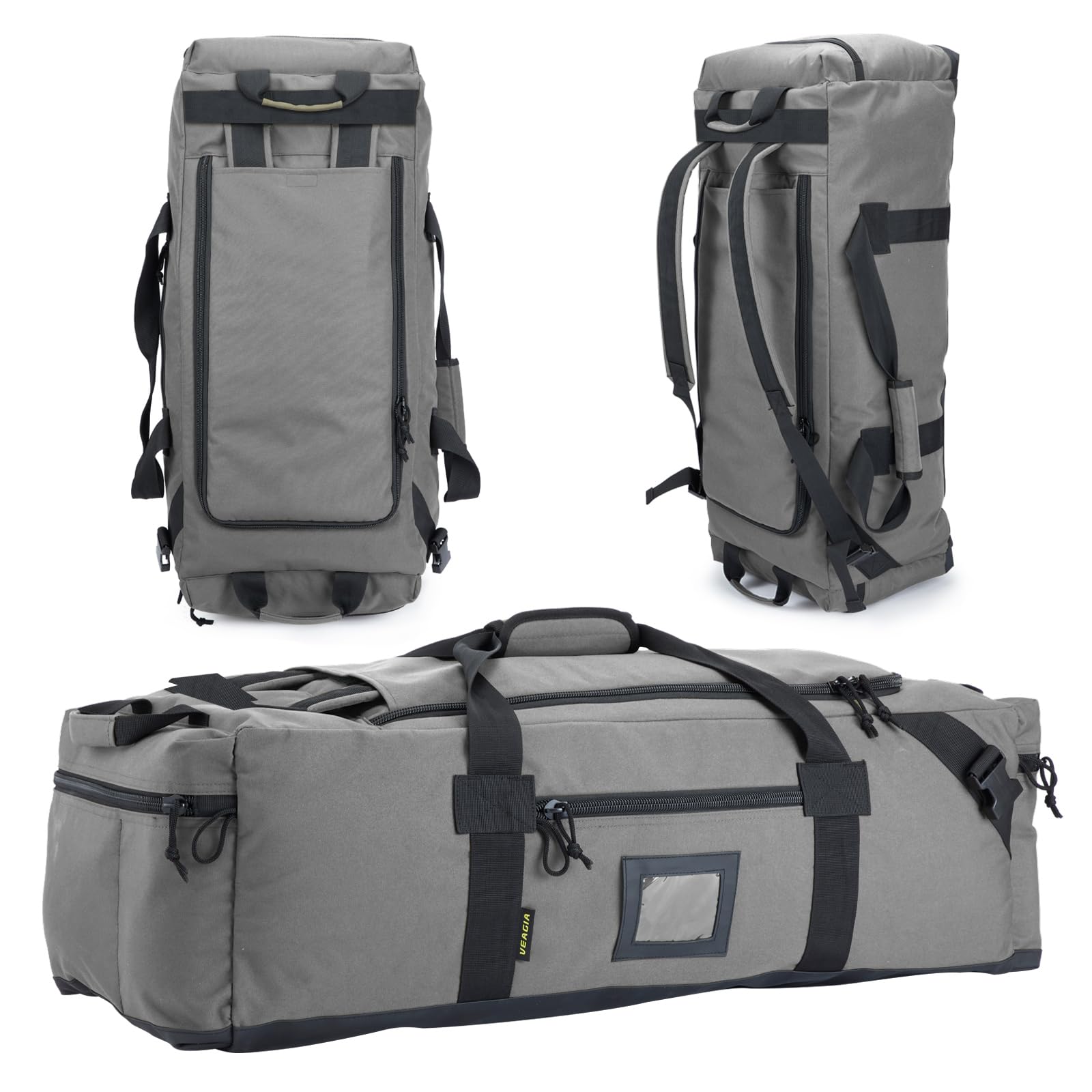 86l Large Duffel Bag For Travel, Gym & Sports - Water Repellent Polyester, Hidden Straps, Shoe Compartment - Perfect Luggage Duffle Bag Or Backpack For Men & Women
