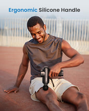 RENPHO Massage Gun Deep Tissue with Heat and Cold Head, Handheld Muscle Massager Therapy with Carry Case, Percussion Body Masajeador for Men Women Athletes Back Upgrade, Active Thermacool