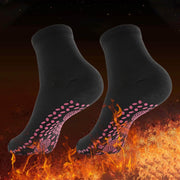 10Pairs Tourmaline Thermal Circulation Magnetic Self-heating Shaping Socks,Foot Massage Slimming Health Sock for Men Women