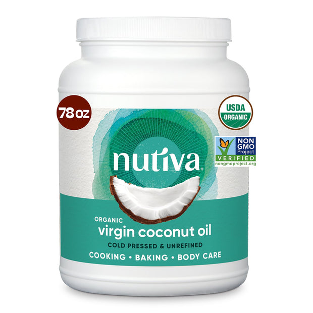 Nutiva, Organic Coconut Oil, 54 Fl Oz