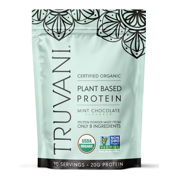 Truvani Vegan Pea Protein Powder | Vanilla | 20g Organic Plant Based Protein | 18 Servings | Keto | Gluten & Dairy Free | Low Carb | No Added Sugar