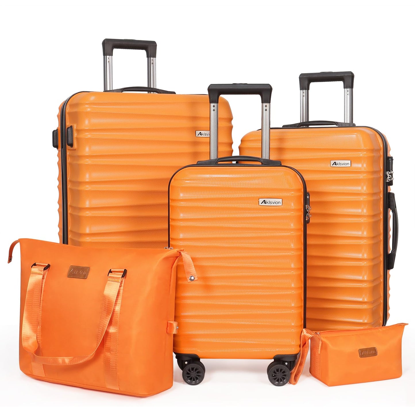 Luggage Set 3 Pieces (20/24/28) -Suitcase Set - Carry on Luggage with Wheels - Check-in Luggage - PC + ABS Durable Suitcase Rotating Silent Wheels Hardside Luggage with Spinner Wheels,3pcs (Pink)