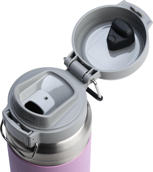 Stanley Quick Flip GO Water Bottle 36 oz | Push Button Lid | Leakproof and Packable for Travel and Sports | Insulated Stainless Steel | BPA-Free | Lilac