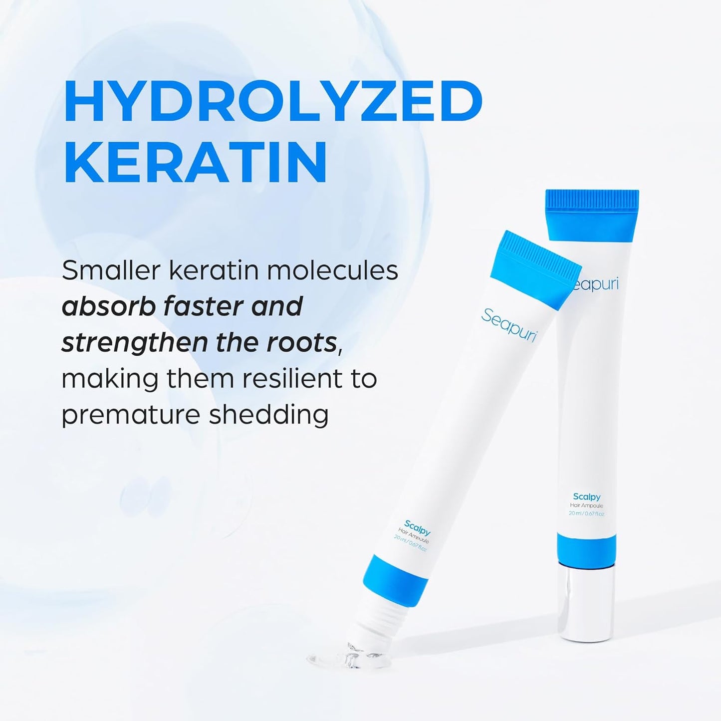 Scalpy Hair Growth Serum for Hair Loss & Thinning | Mothers Day Gifts for Mom | Scalp Massager Treatment w/Salicylic Acid, Menthol, Dexpanthenol | Non-Greasy, Lightweight | Exfoliate Dandruff