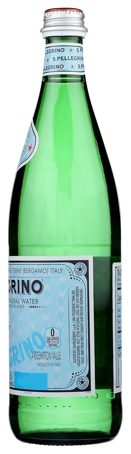 SAN PELLEGRINO Sparkling Mineral Water, 25.3 FZ