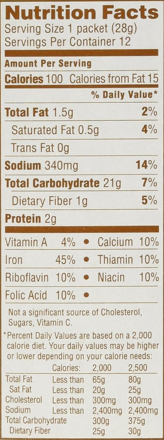 Quaker, Instant Grits, Butter Flavor, 12 Count, 12oz Box (Pack of 3)