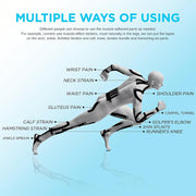 OK TAPE Hypoallergenic Digtal Printed Kinesiology Tape, Elastic Sports Athletic Tape, 2 Rolls, 2in×16.4ft Uncut Roll-DIY