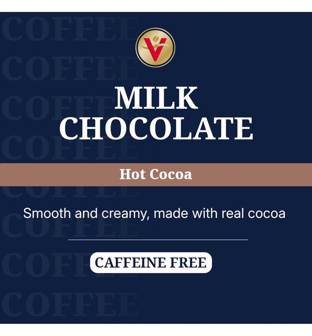 Victor Allen's Coffee Milk Chocolate Hot Cocoa SSC, 42 Count, Single Serve K-Cup Pods for Keurig K-Cup Brewers